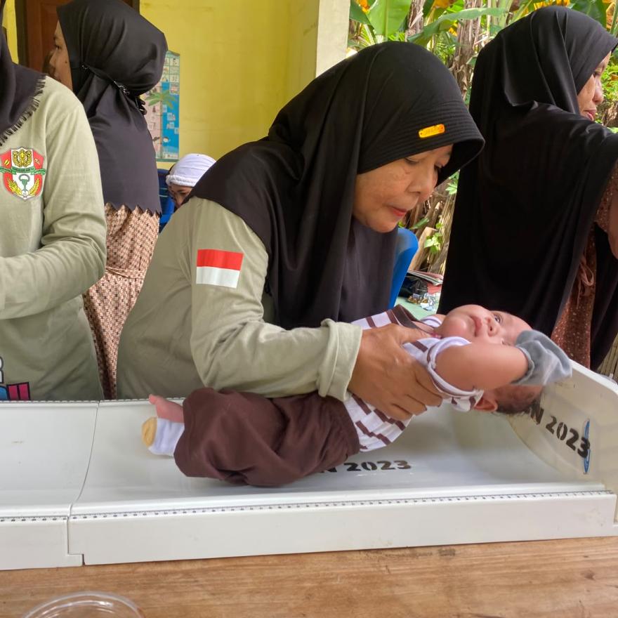 Posyandu dan Posbindu Desa Benteng Lompoe, Upaya Nyata Menjaga Kesehatan Ibu, Anak, dan Lansia